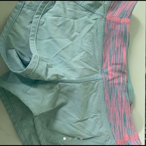 Light blue ivivva size:8 shorts